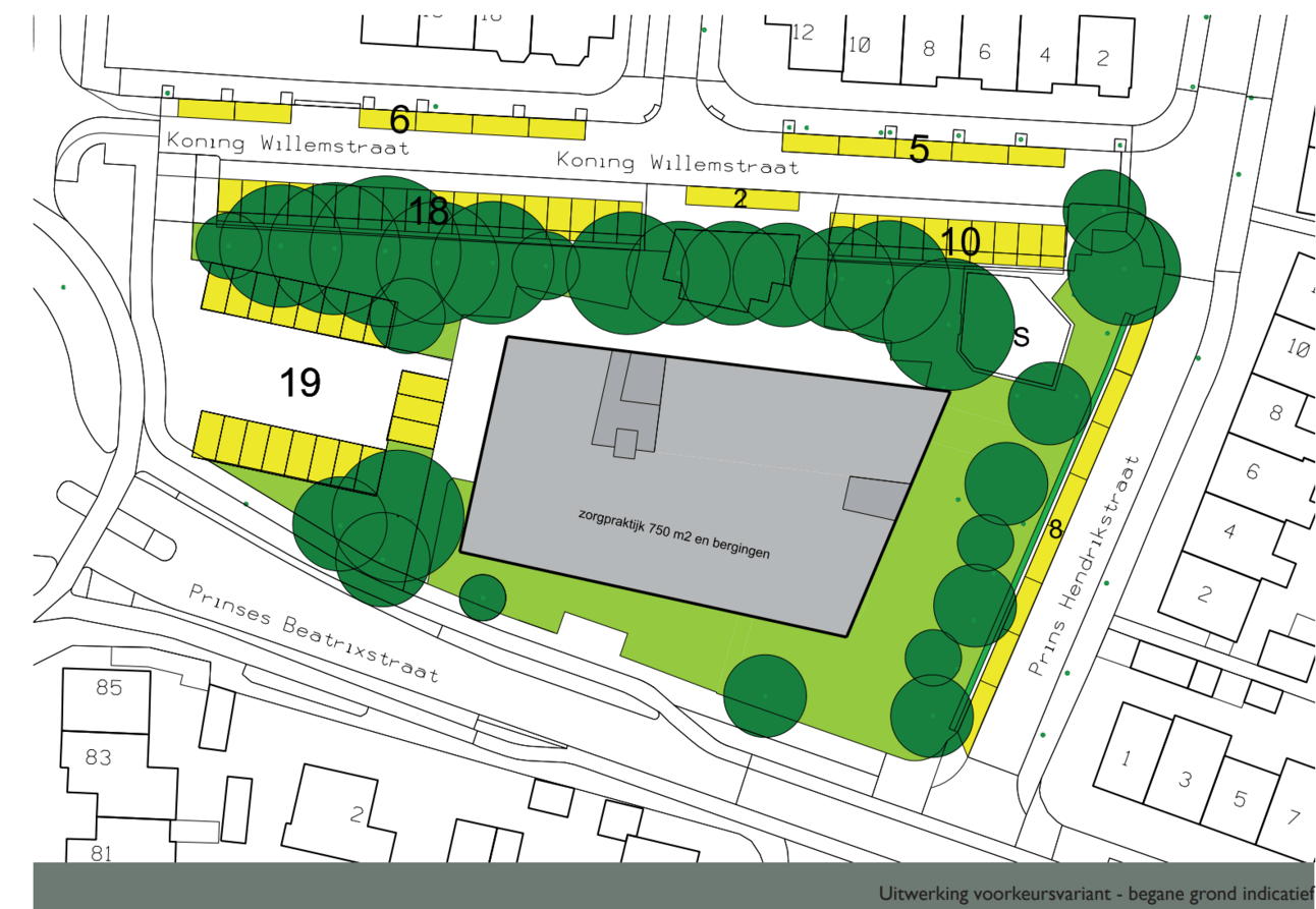 Een impressie van de begane grond