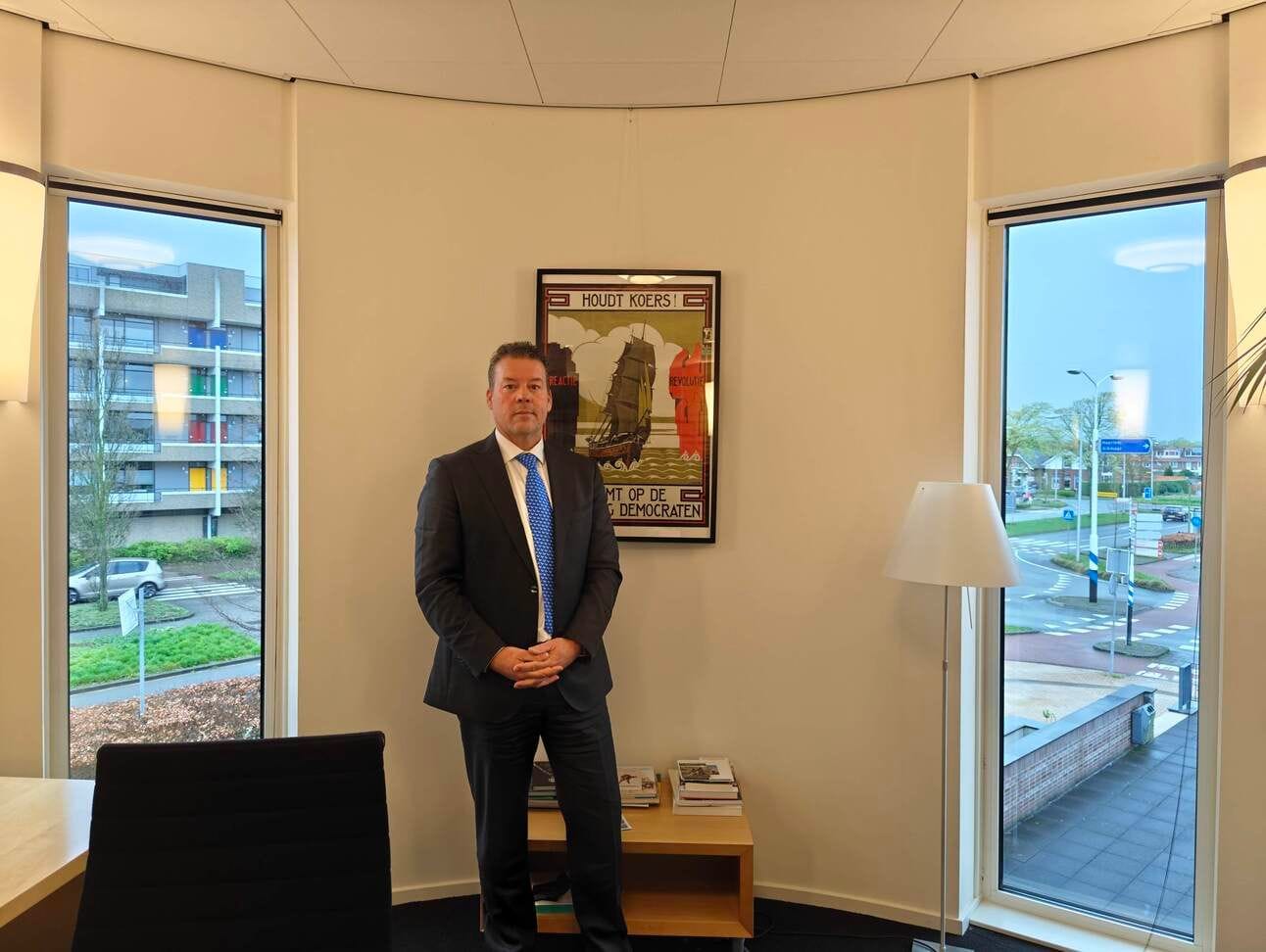 Ben Tap in zijn werkkamer. Foto: Rens Blom / nieuwsuitastricum.nl