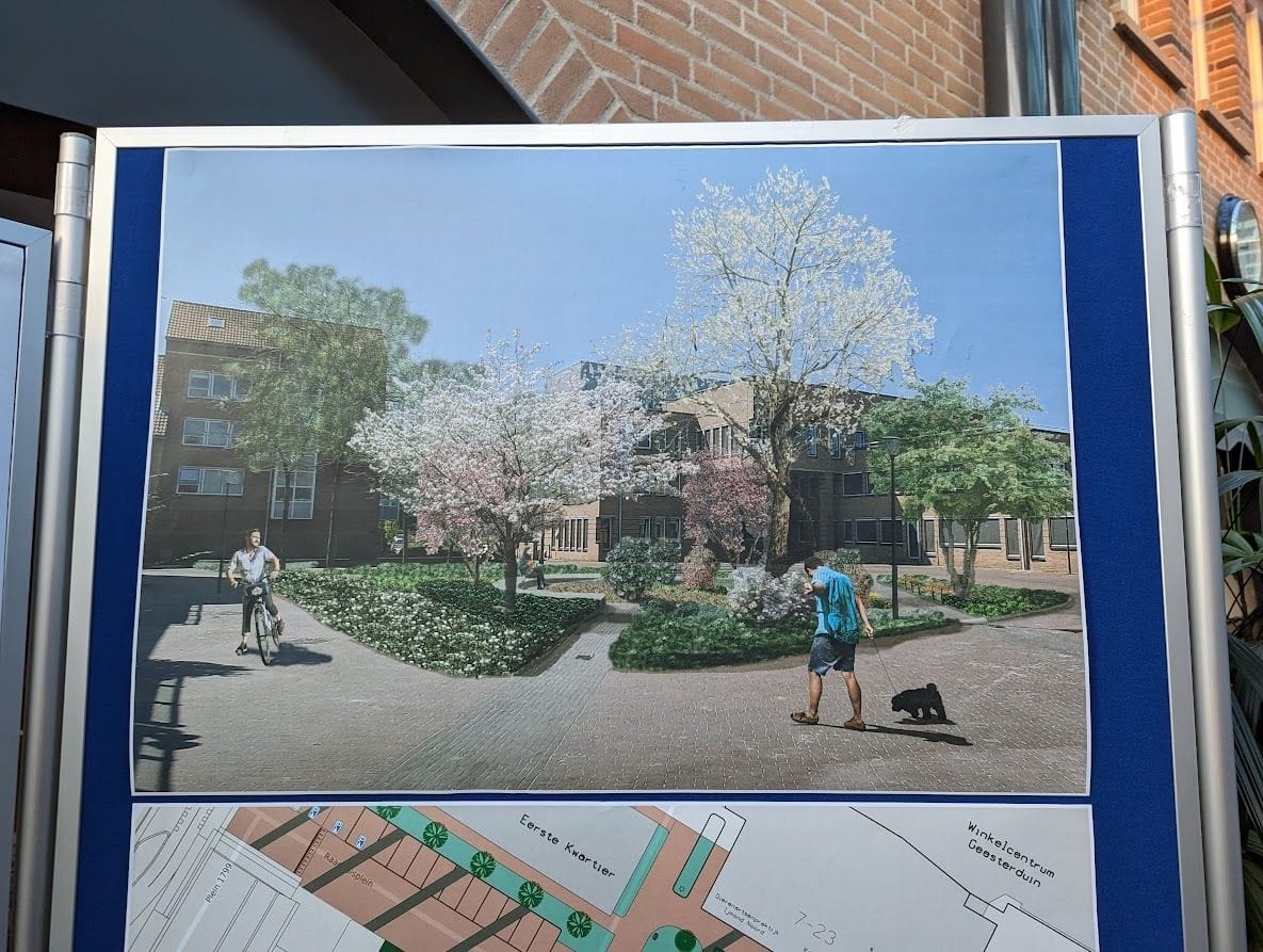 Zo komt het plein eruit te zien. Foto: Rens Blom / nieuwsuitcastricum.nl