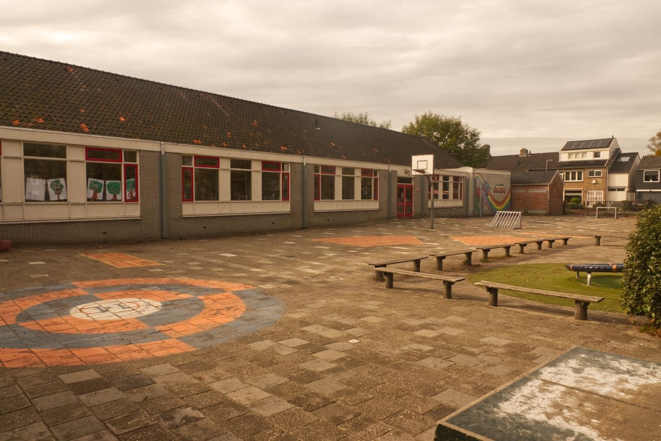 De Juliana van Stolbergschool nu. Foto: Henk Hommes voor nieuwsuitcastricum.nl