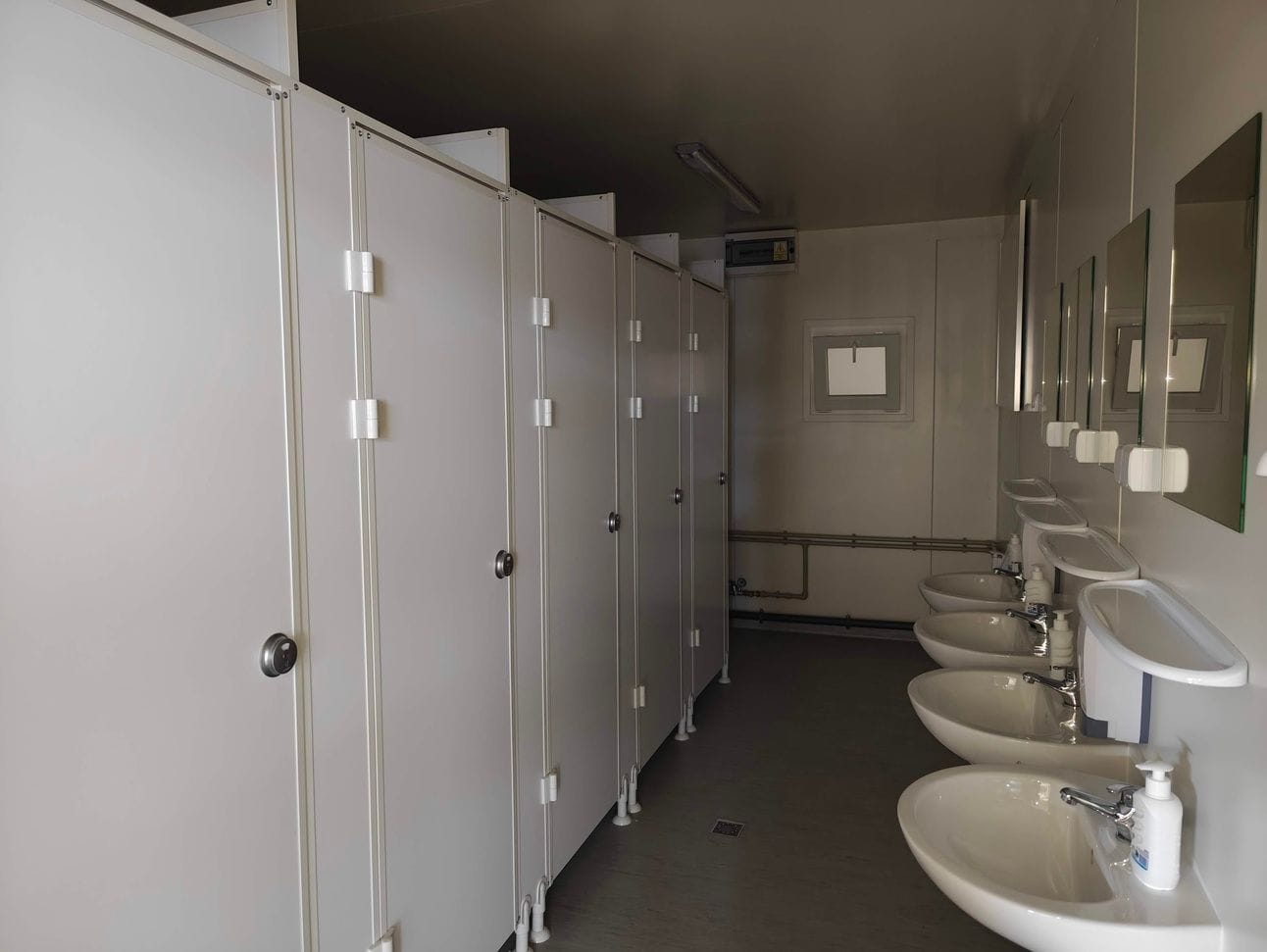 De douches. Foto: Rens Blom