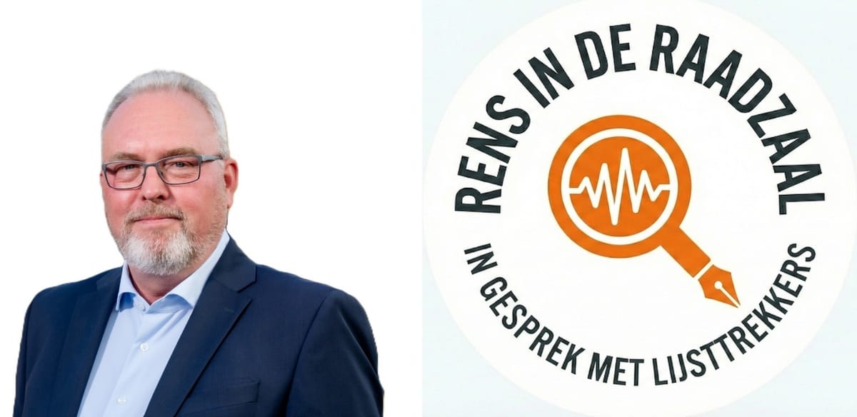 Podcast 'Rens in de Raadzaal aflevering 6: Harold Ebels (D66)