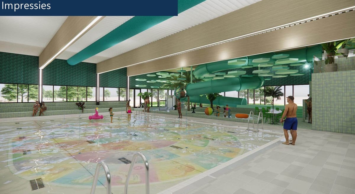 Nieuws uit Castricum: zo kan het nieuwe zwembad eruit komen te zien